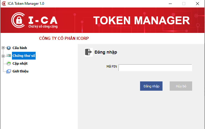 Hướng dẫn kiểm tra thời hạn chữ ký số I-CA