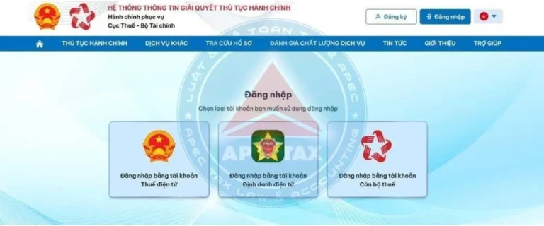 Cách nộp tờ khai thuế TNCN, TNDN, GTGT 2026 trên Dịch Vụ Công