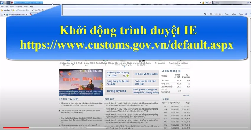 Mục Đăng ký chữ ký số trên cổng thông tin Hải quan