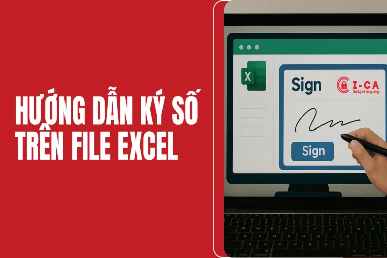 Hướng dẫn ký số trên file Excel bằng USB Token