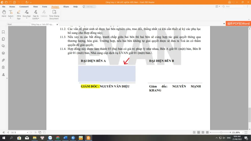 Vẽ ô chữ ký số trên file PDF